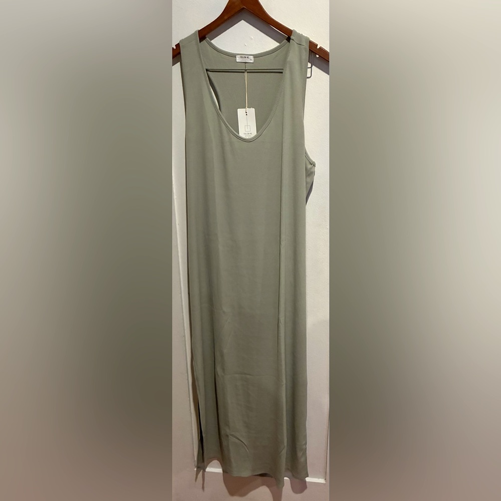 New Follow Me Women Maxi slit Dress